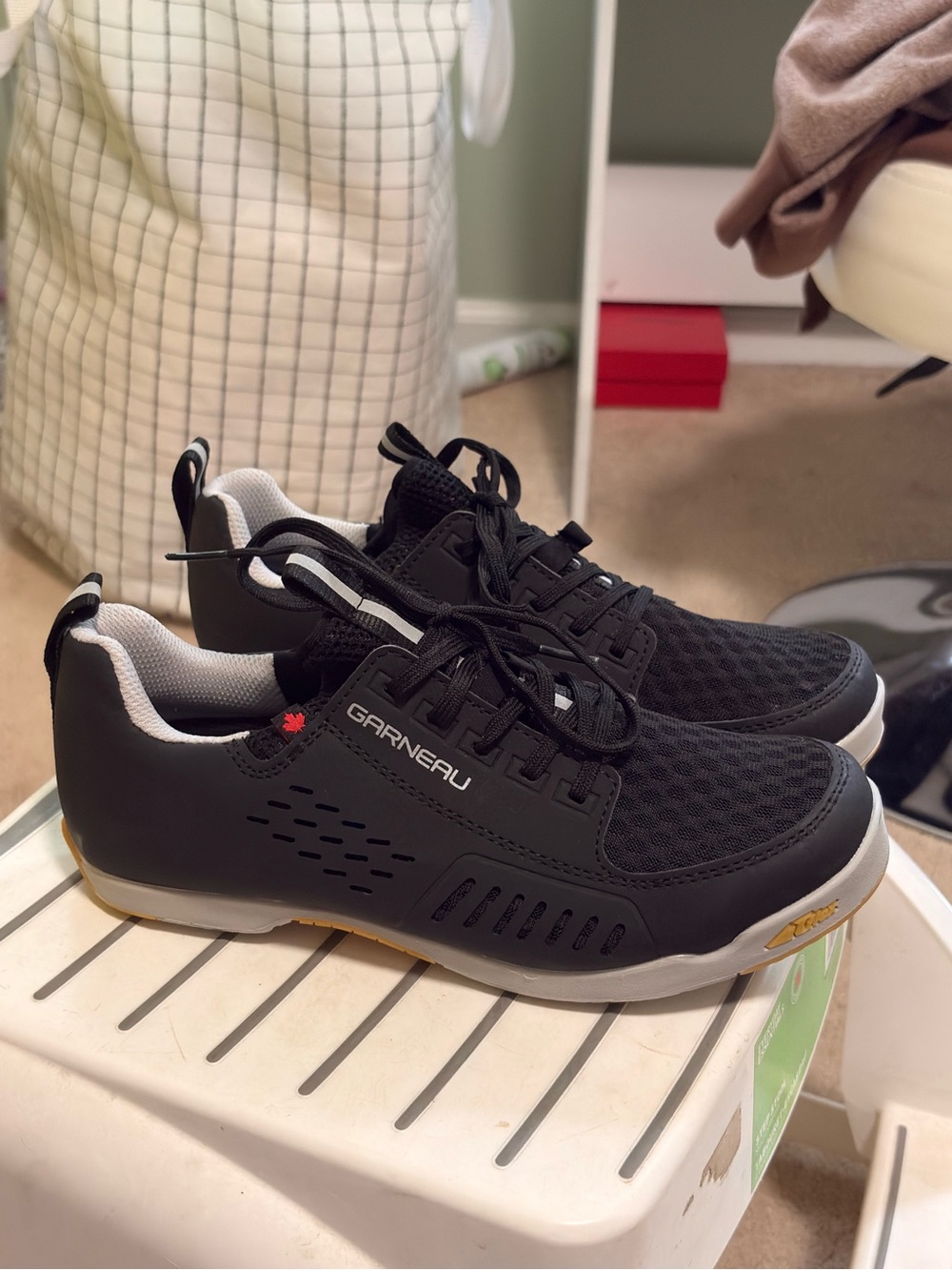 Garneau Women's Black Athletic Cycling Shoes